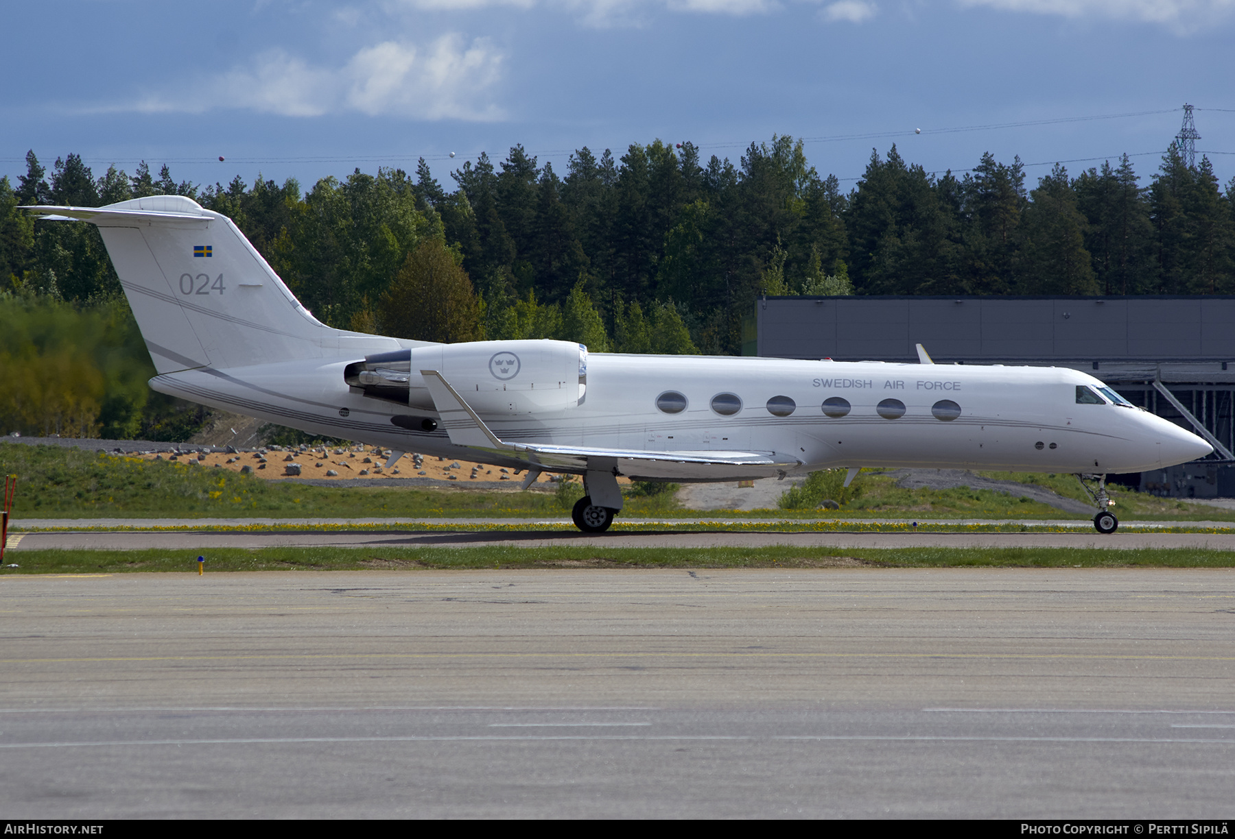 Aircraft Photo of 102004 | Gulfstream Aerospace Tp102C Gulfstream IV | Sweden - Air Force | AirHistory.net #299158