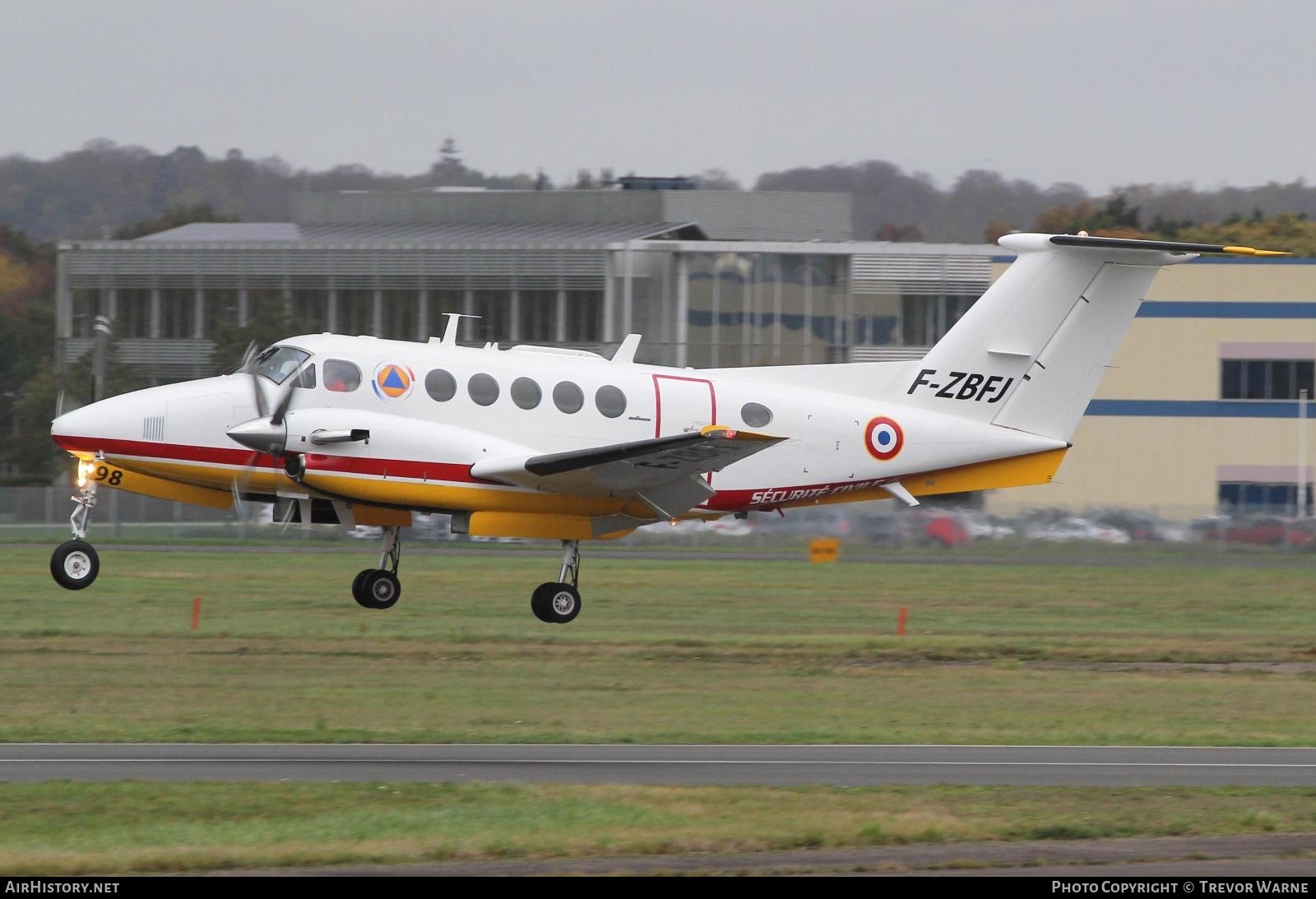 Aircraft Photo of F-ZBFJ | Beech B200 Super King Air | Sécurité Civile | AirHistory.net #299164