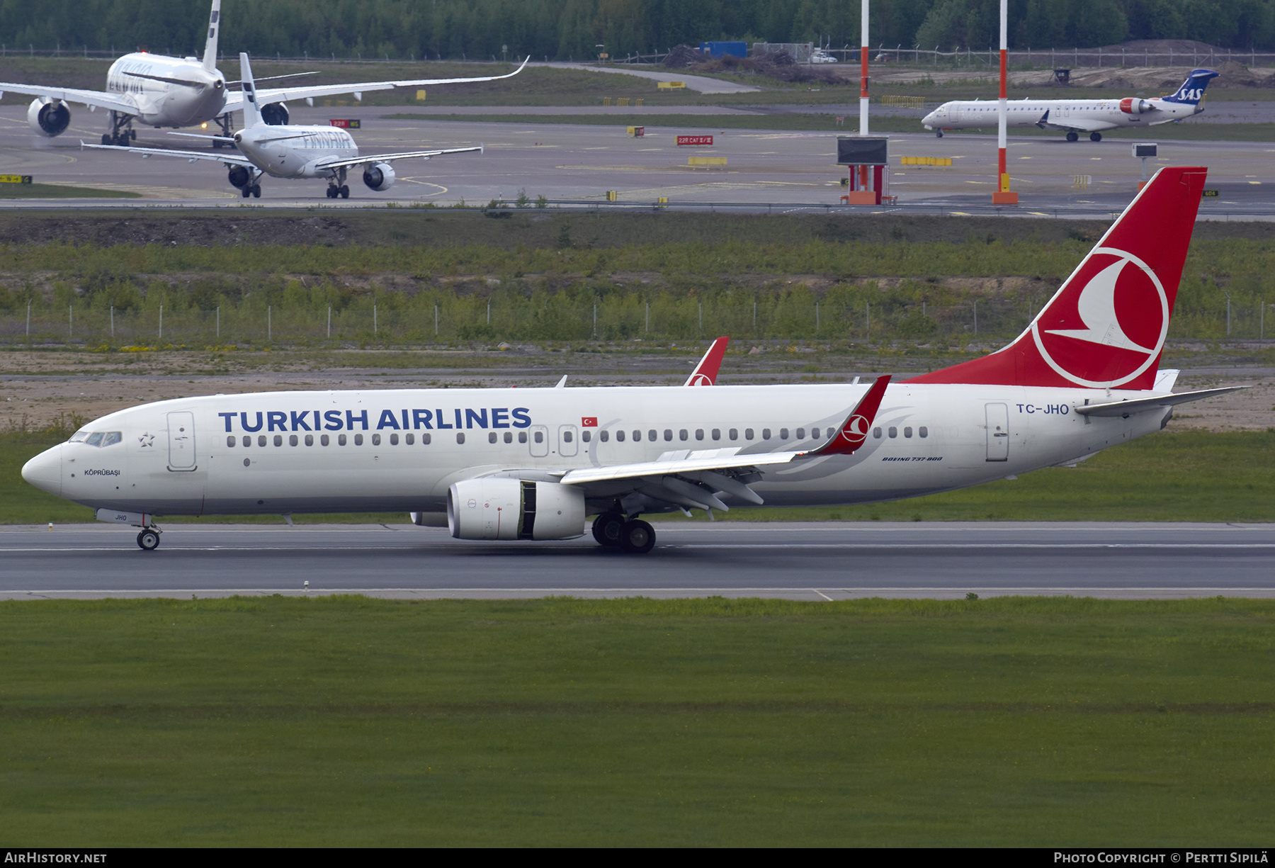 Aircraft Photo of TC-JHO | Boeing 737-8F2 | Turkish Airlines | AirHistory.net #299167