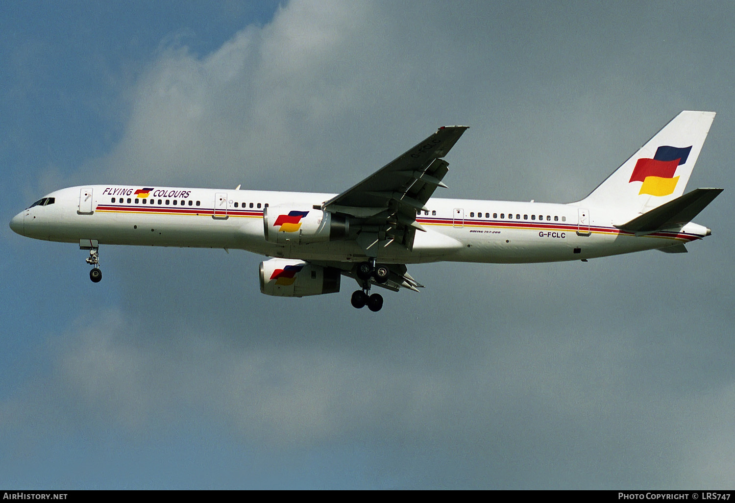 Aircraft Photo of G-FCLC | Boeing 757-2Q8 | Flying Colours Airlines | AirHistory.net #299170