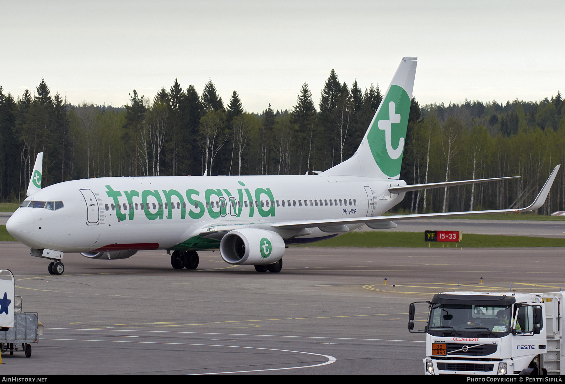 Aircraft Photo of PH-HXF | Boeing 737-800 | Transavia | AirHistory.net #299171