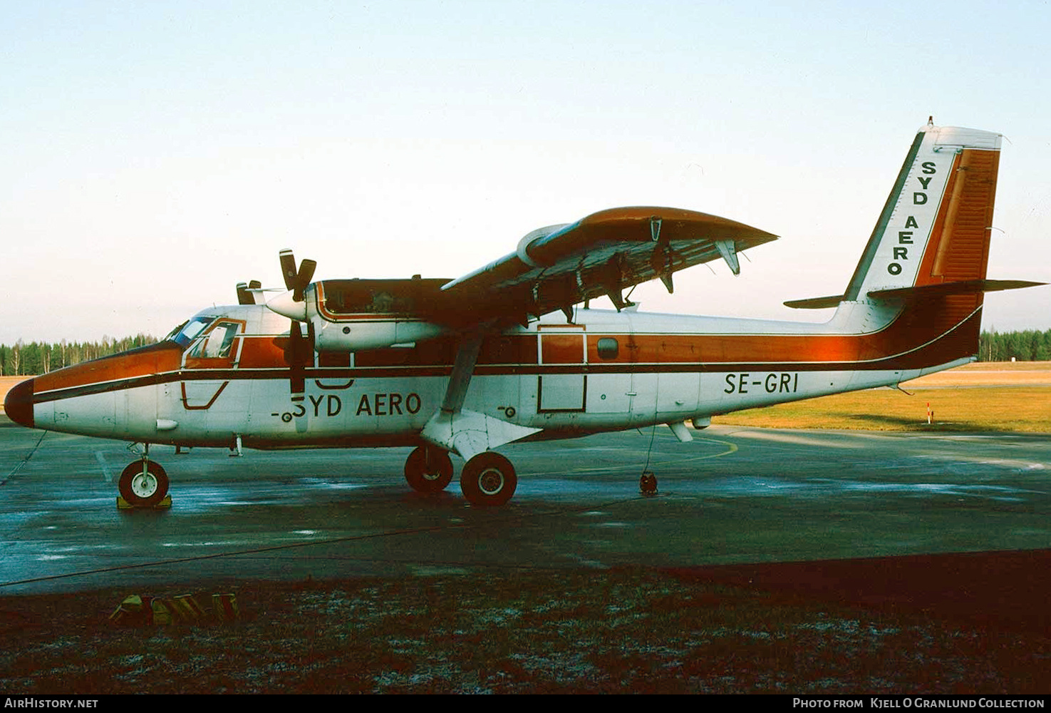 Aircraft Photo of SE-GRI | De Havilland Canada DHC-6-300 Twin Otter | Syd Aero | AirHistory.net #299179