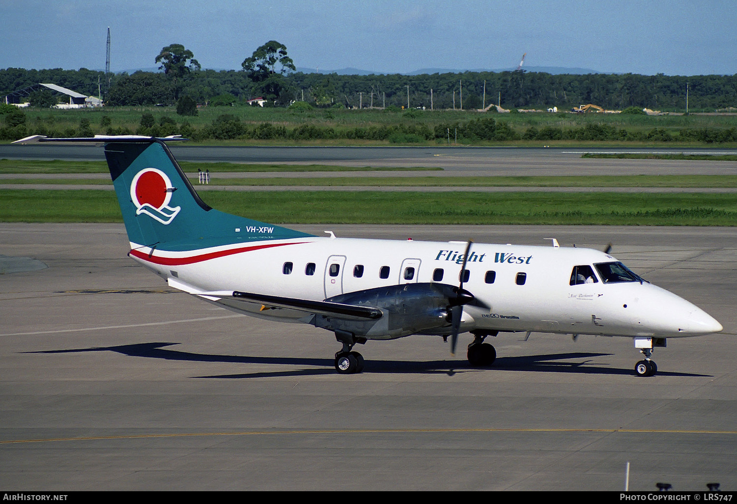 Aircraft Photo of VH-XFW | Embraer EMB-120RT(ER) Brasilia | Flight West Airlines | AirHistory.net #299182
