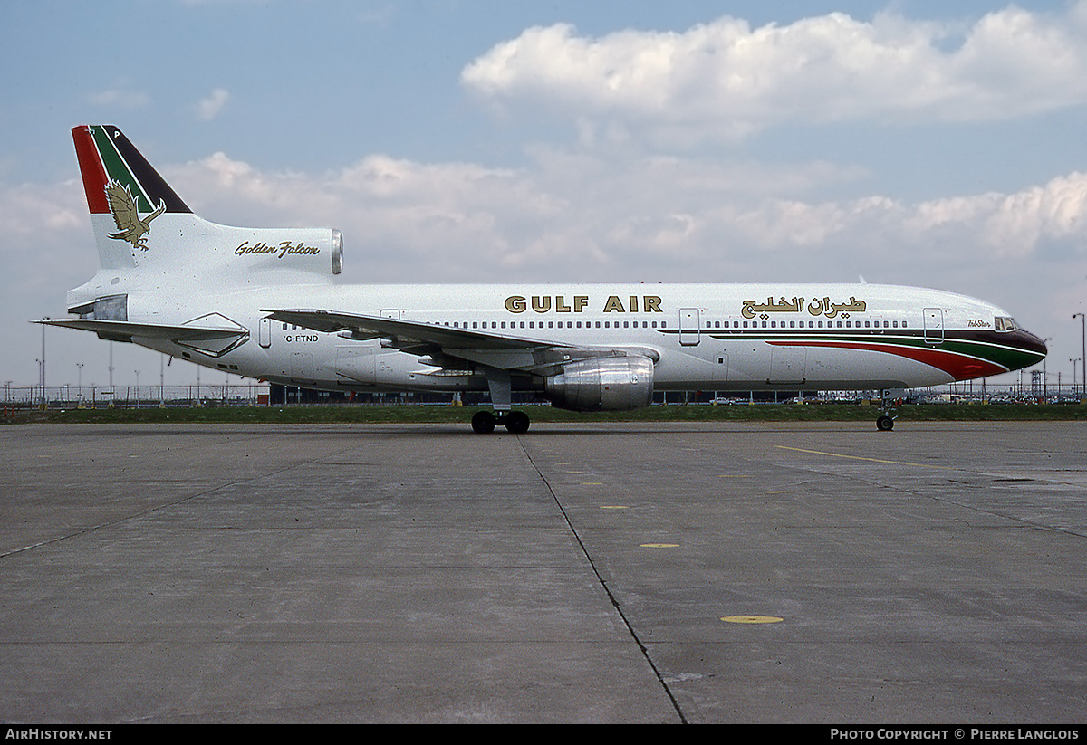 Aircraft Photo of C-FTND | Lockheed L-1011-385-1 TriStar 1 | Gulf Air | AirHistory.net #299189