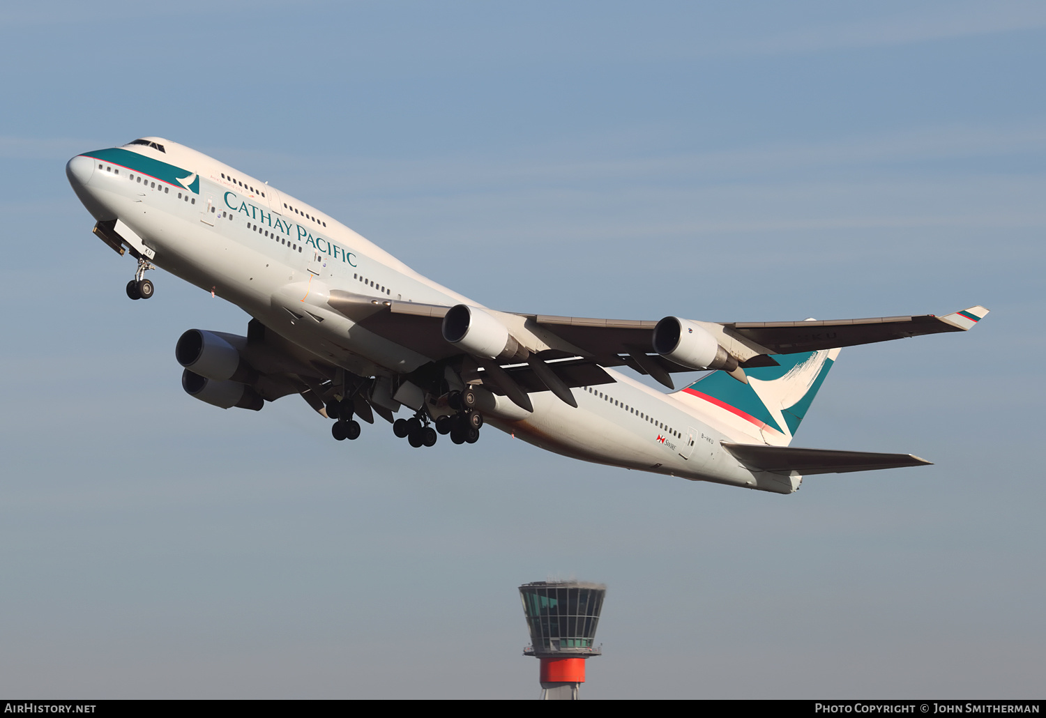 Aircraft Photo of B-HKU | Boeing 747-412 | Cathay Pacific Airways | AirHistory.net #299192