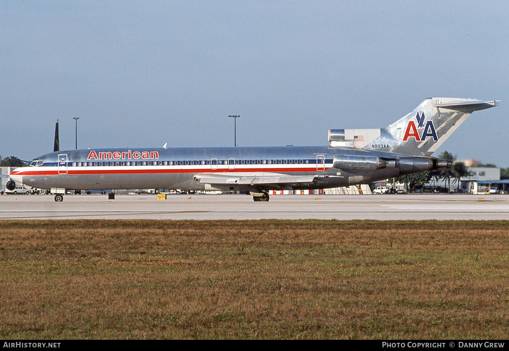 Aircraft Photo of N893AA | Boeing 727-223/Adv | American Airlines | AirHistory.net #299198