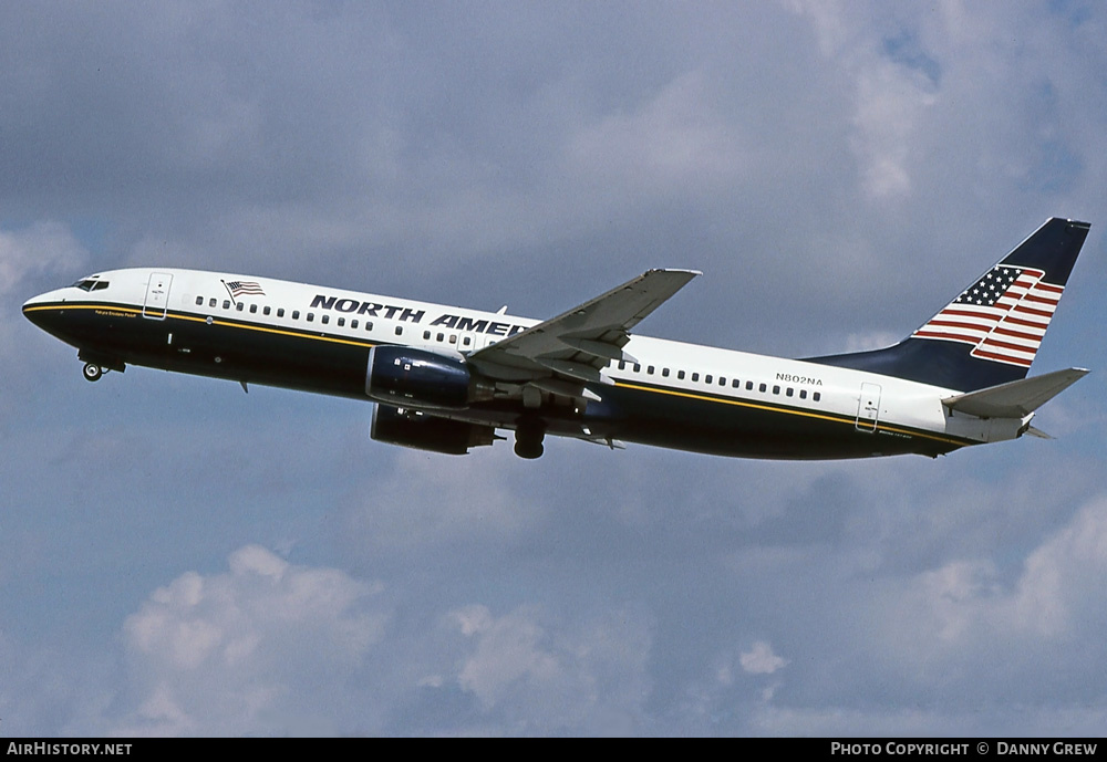 Aircraft Photo of N802NA | Boeing 737-86N | North American Airlines | AirHistory.net #299212