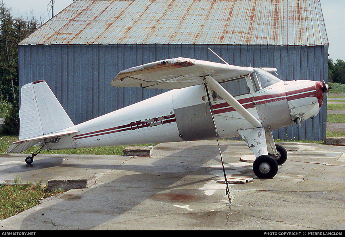 Aircraft Photo of CF-NQY | Luscombe 8E Silvaire | AirHistory.net #299215