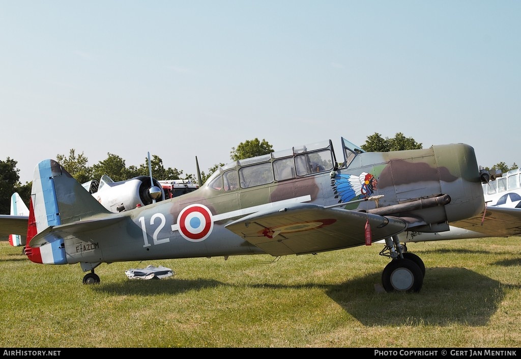 Aircraft Photo of F-AZCM / 12 | North American T-6G Texan | France - Air Force | AirHistory.net #299218
