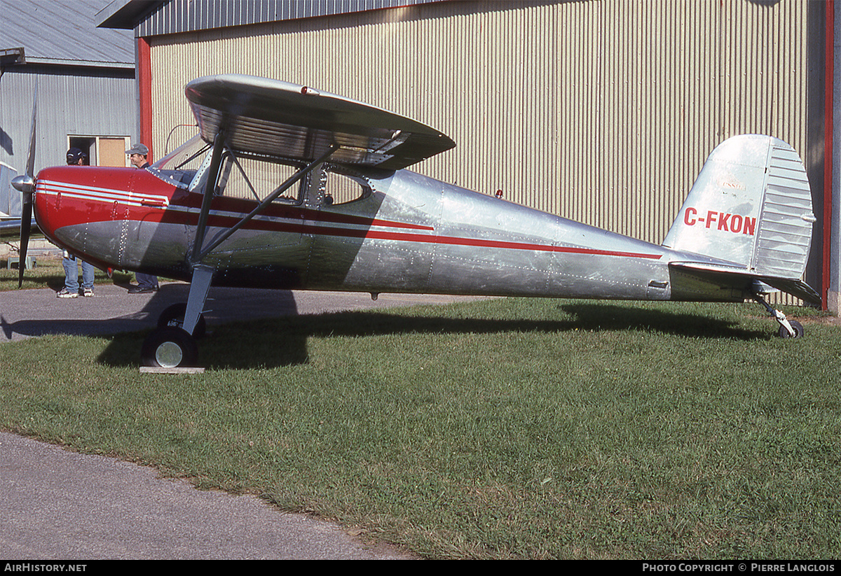 Aircraft Photo of C-FKON | Cessna 140X | AirHistory.net #299225