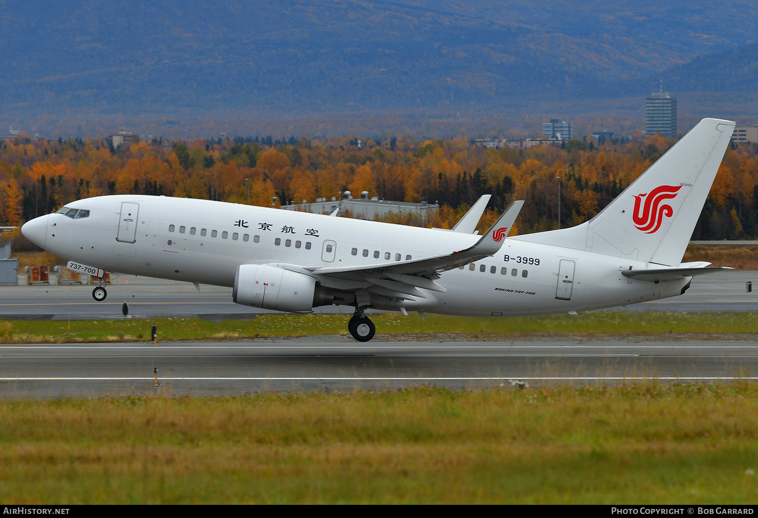 Aircraft Photo of B-3999 | Boeing 737-79L BBJ | Beijing Airlines | AirHistory.net #299236
