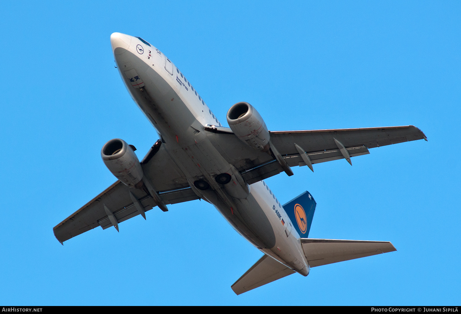 Aircraft Photo of D-ABIK | Boeing 737-530 | Lufthansa | AirHistory.net #299261