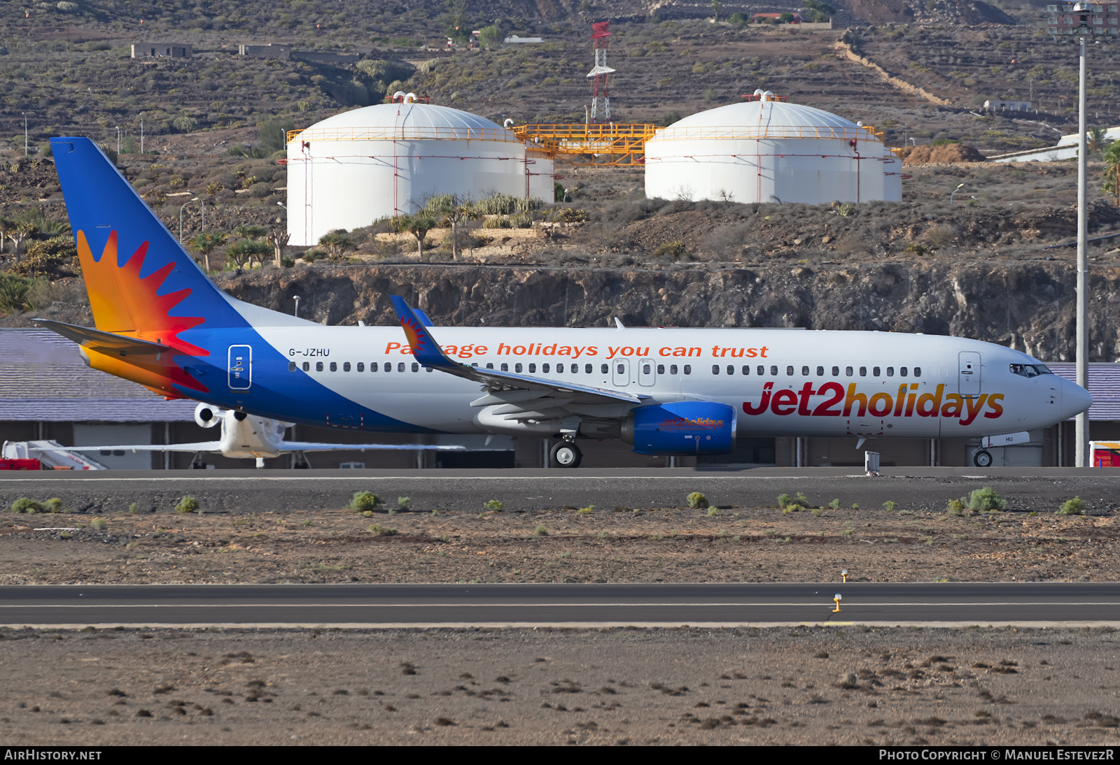 Aircraft Photo of G-JZHU | Boeing 737-800 | Jet2 Holidays | AirHistory.net #299265