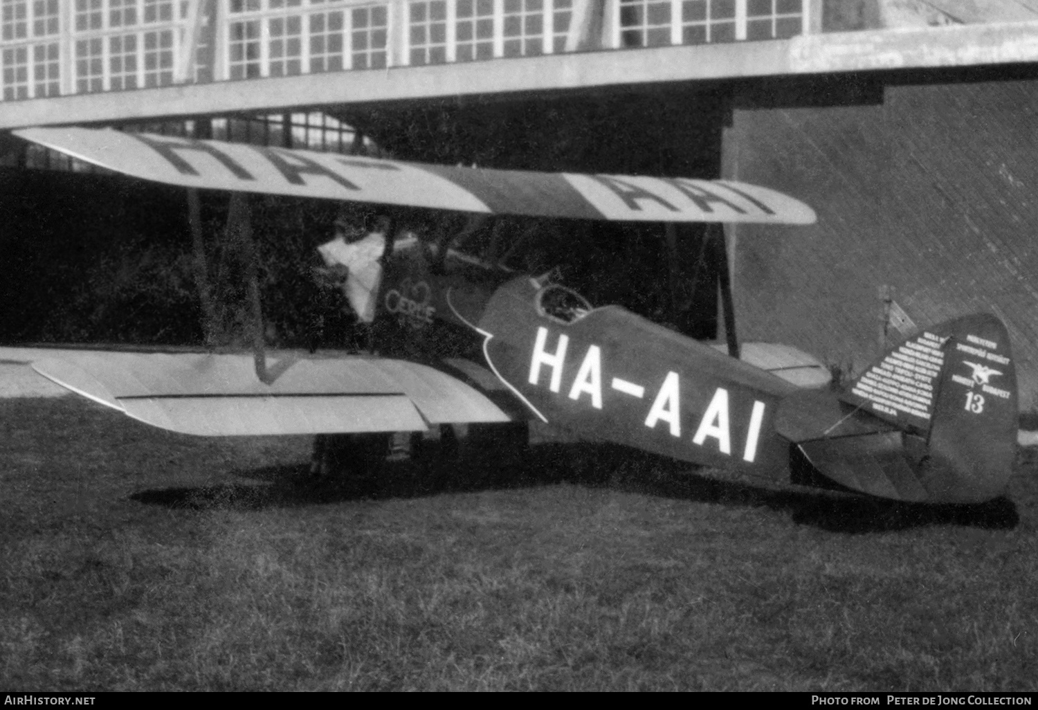 Aircraft Photo of HA-AAI | Bánhidi Gerle 13 | Műegyetemi Sportrepülő Egyesület | AirHistory.net #299288