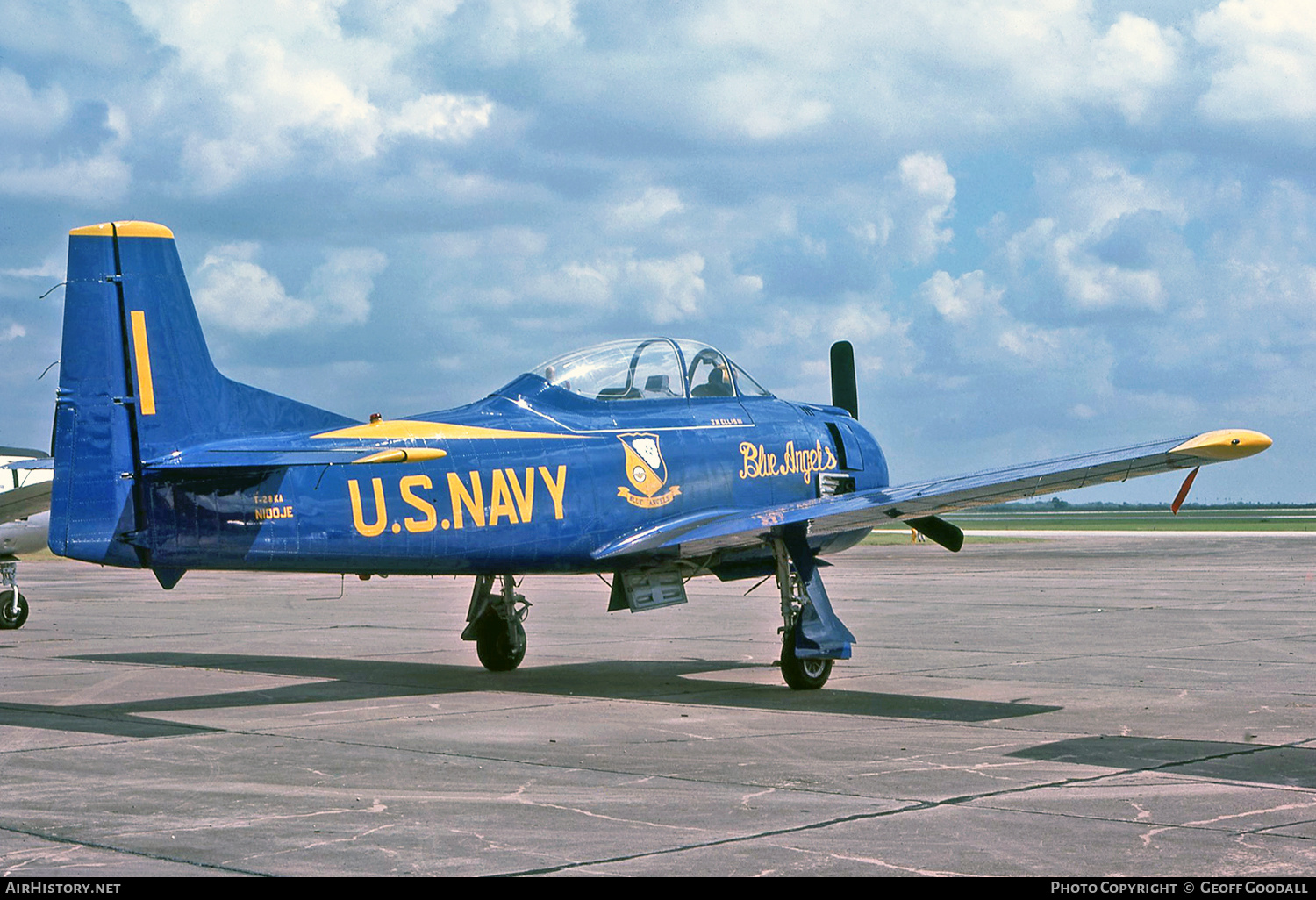 Aircraft Photo of N100JE | North American T-28A Nomad | USA - Navy | AirHistory.net #299314