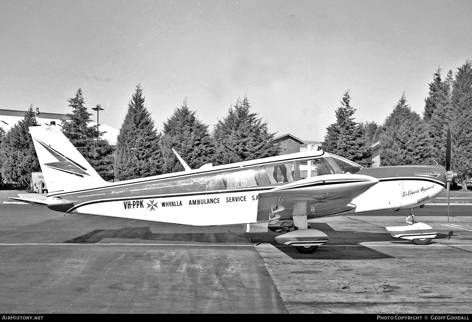 Aircraft Photo of VH-PPK | Piper PA-32-300 Cherokee Six | Whyalla Ambulance Service | AirHistory.net #299317