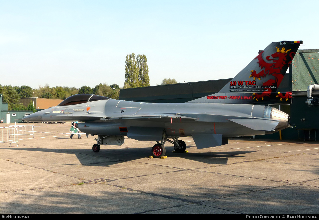 Aircraft Photo of FA-16 | General Dynamics F-16A Fighting Falcon | Belgium - Air Force | AirHistory.net #299330