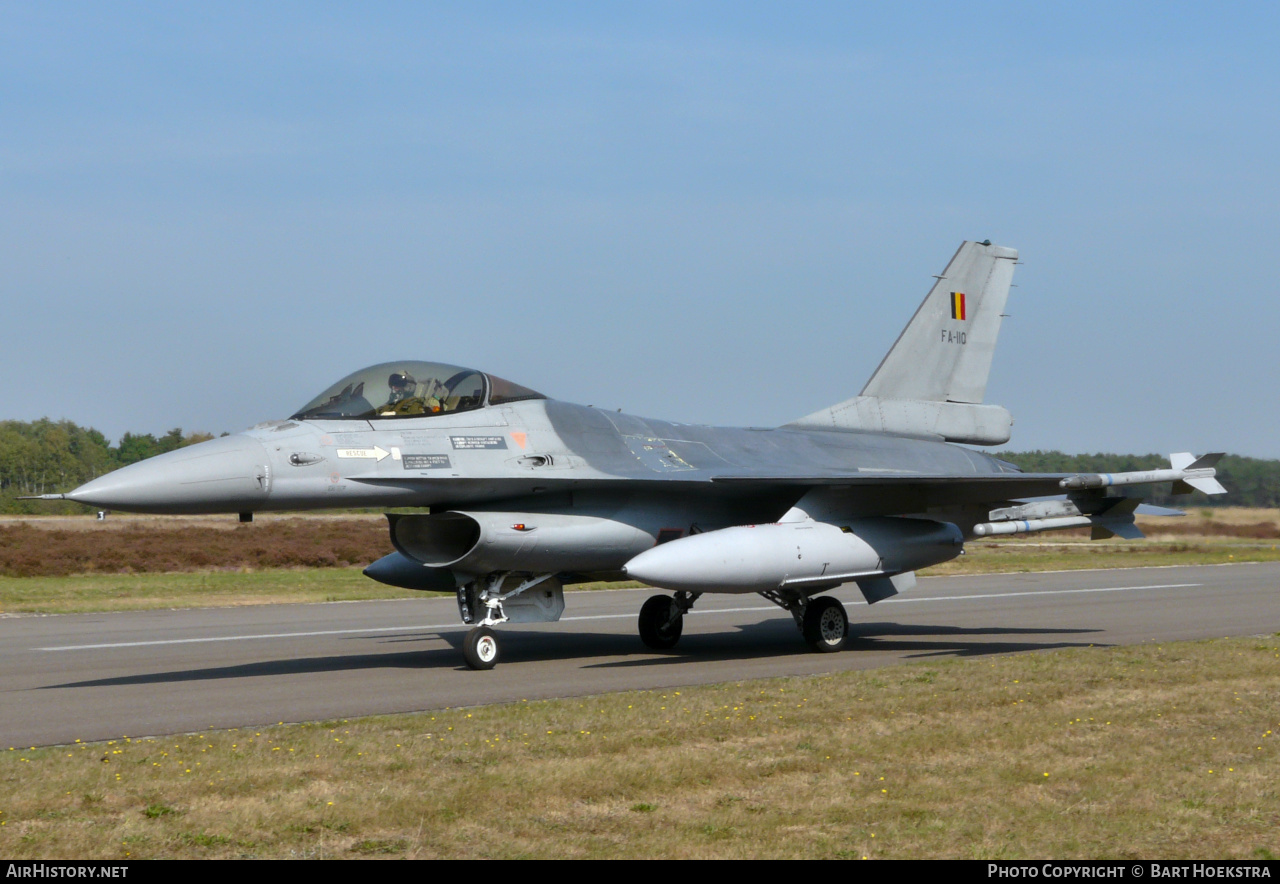 Aircraft Photo of FA-110 | General Dynamics F-16AM Fighting Falcon | Belgium - Air Force | AirHistory.net #299332