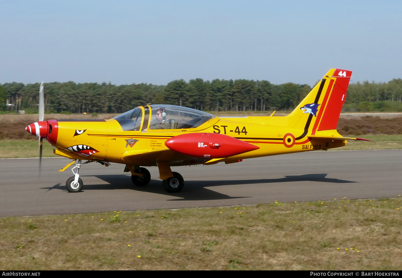 Aircraft Photo of ST44 | SIAI-Marchetti SF-260D | Belgium - Air Force | AirHistory.net #299349