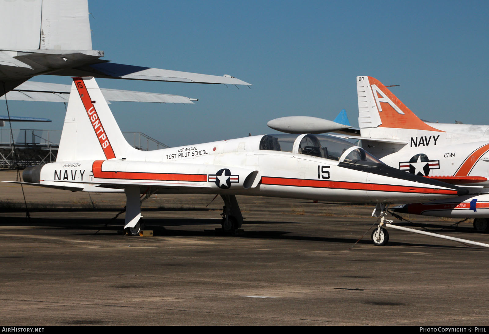 Aircraft Photo of 591604 | Northrop T-38A Talon | USA - Navy | AirHistory.net #299352