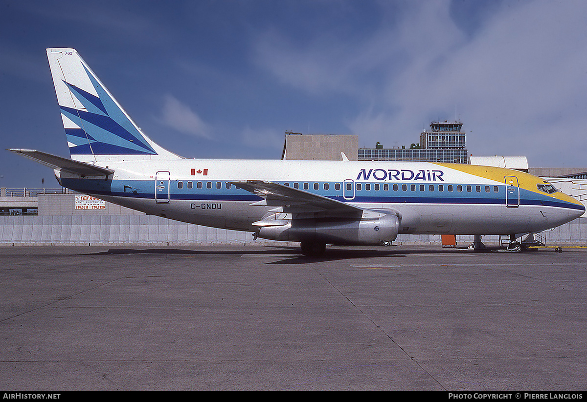 Aircraft Photo of C-GNDU | Boeing 737-242C/Adv | Nordair | AirHistory.net #299370