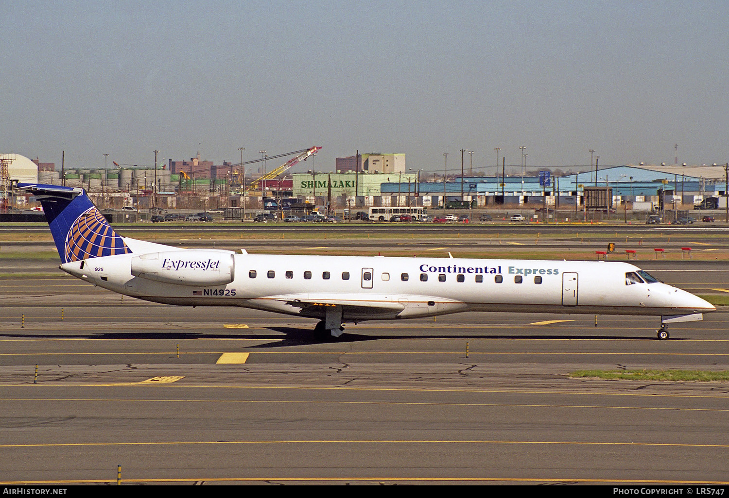 Aircraft Photo of N14925 | Embraer ERJ-145ER (EMB-145ER) | Continental Express | AirHistory.net #299375