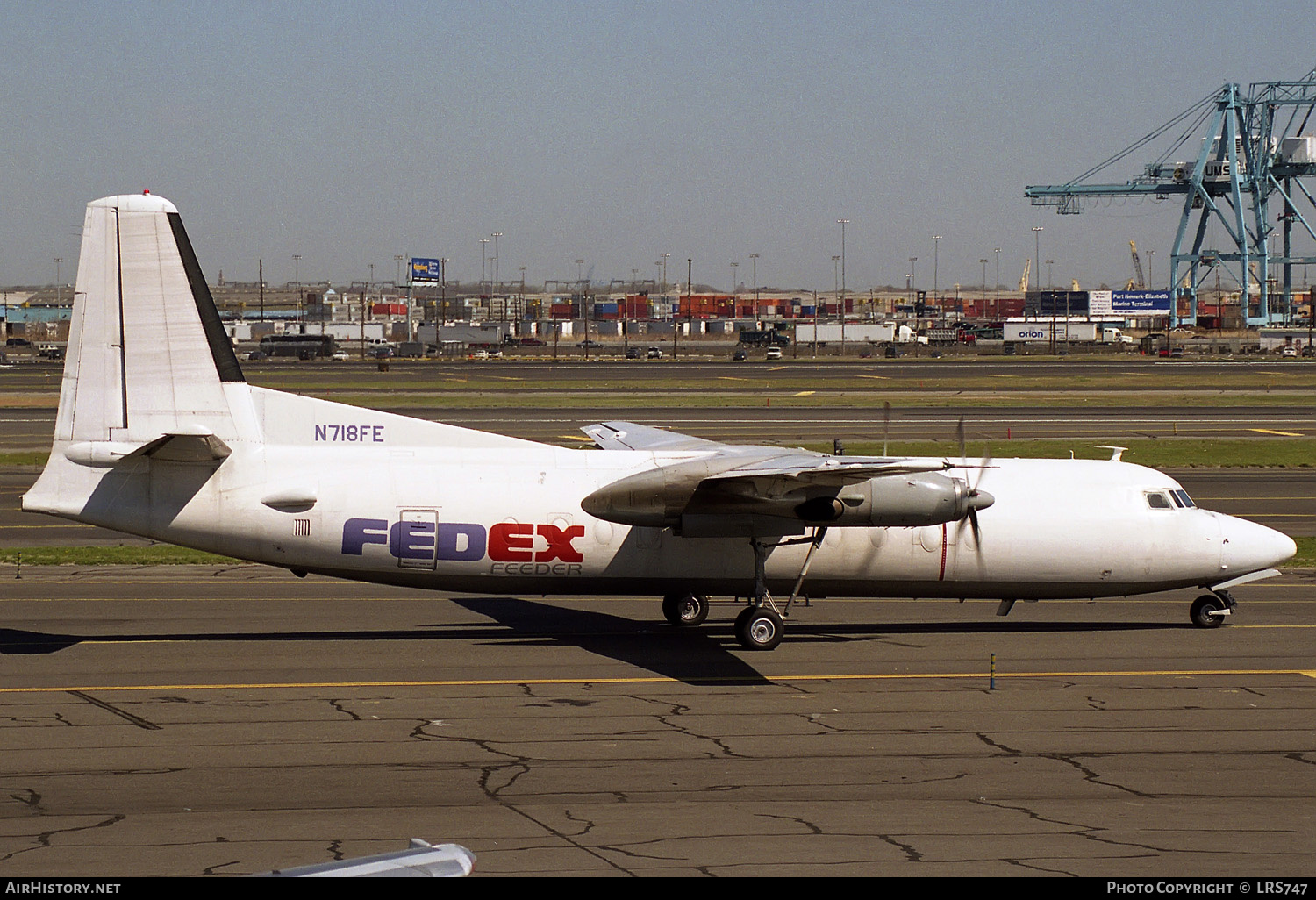 Aircraft Photo of N718FE | Fokker F27-500 Friendship | FedEx Feeder | AirHistory.net #299377