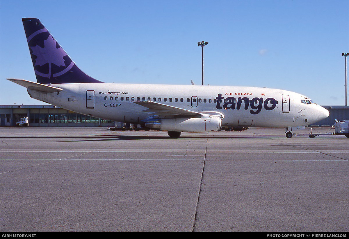Aircraft Photo of C-GCPP | Boeing 737-217/Adv | Air Canada Tango | AirHistory.net #299378