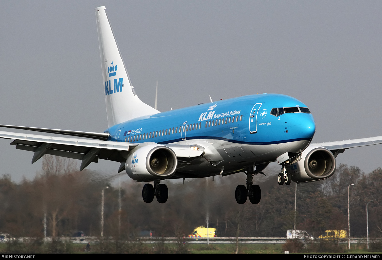 Aircraft Photo of PH-BGO | Boeing 737-7K2 | KLM - Royal Dutch Airlines | AirHistory.net #299382