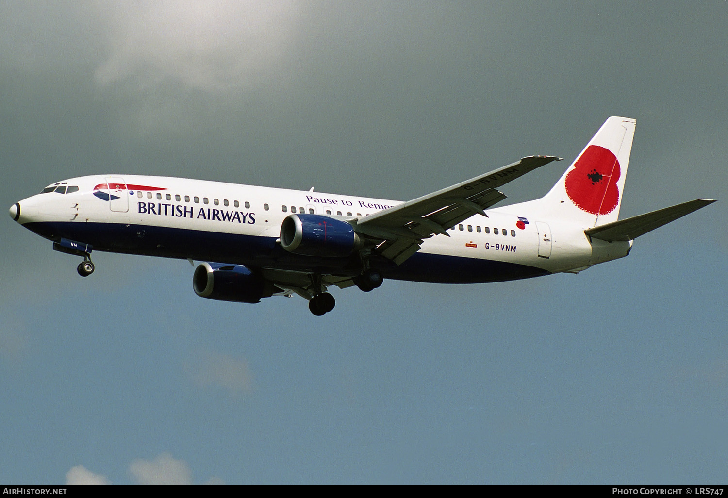 Aircraft Photo of G-BVNM | Boeing 737-4S3 | British Airways | AirHistory.net #299383