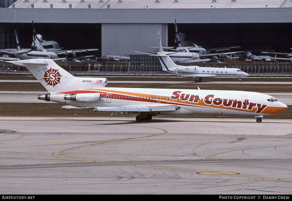 Aircraft Photo of N275AF | Boeing 727-227/Adv | Sun Country Airlines | AirHistory.net #299384