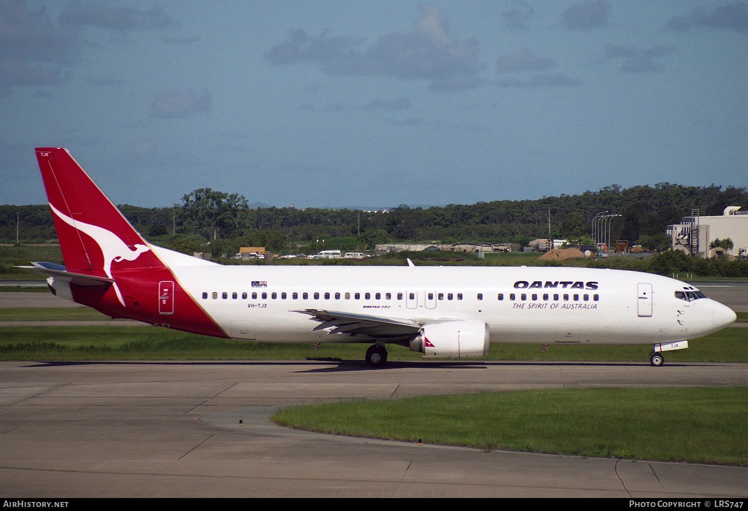 Aircraft Photo of VH-TJX | Boeing 737-476 | Qantas | AirHistory.net #299390