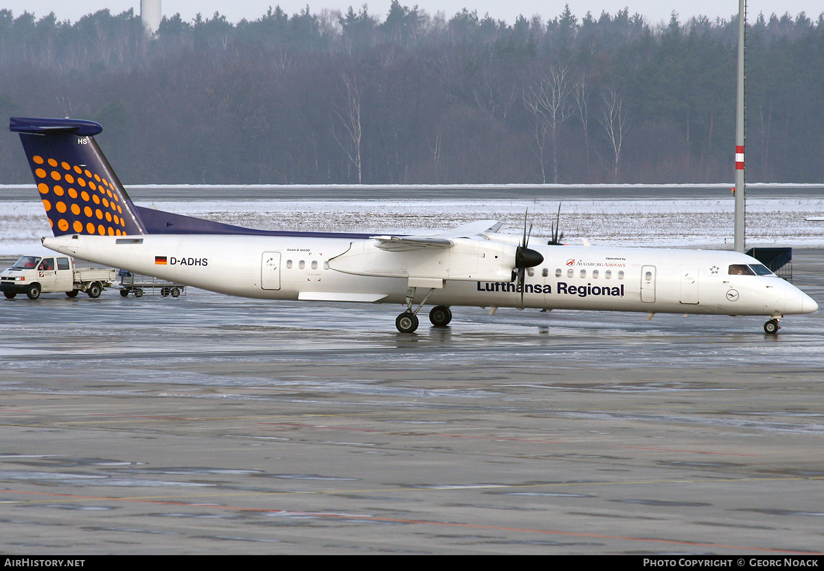 Aircraft Photo of D-ADHS | Bombardier DHC-8-402 Dash 8 | Lufthansa Regional | AirHistory.net #299392