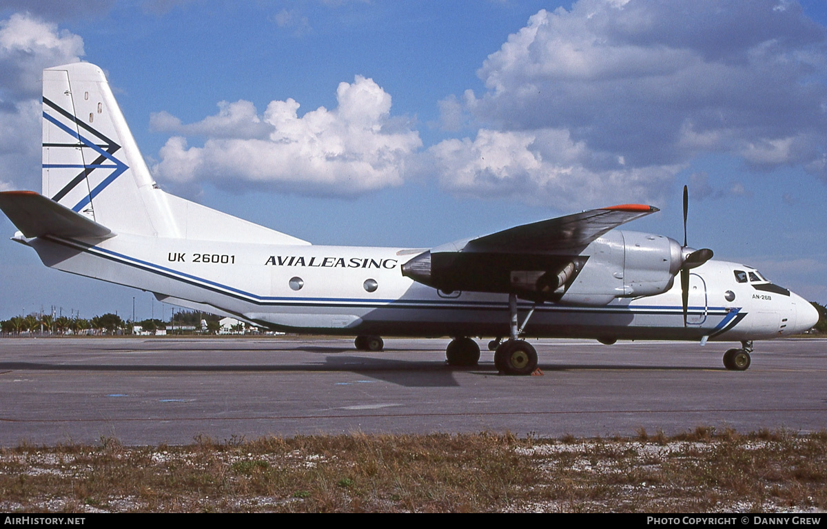 Aircraft Photo of UK-26001 | Antonov An-26B | Avialeasing | AirHistory.net #299394