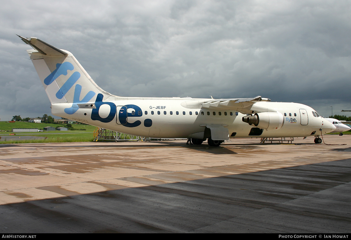 Aircraft Photo of G-JEBF | British Aerospace BAe-146-300 | Flybe - British European | AirHistory.net #299397