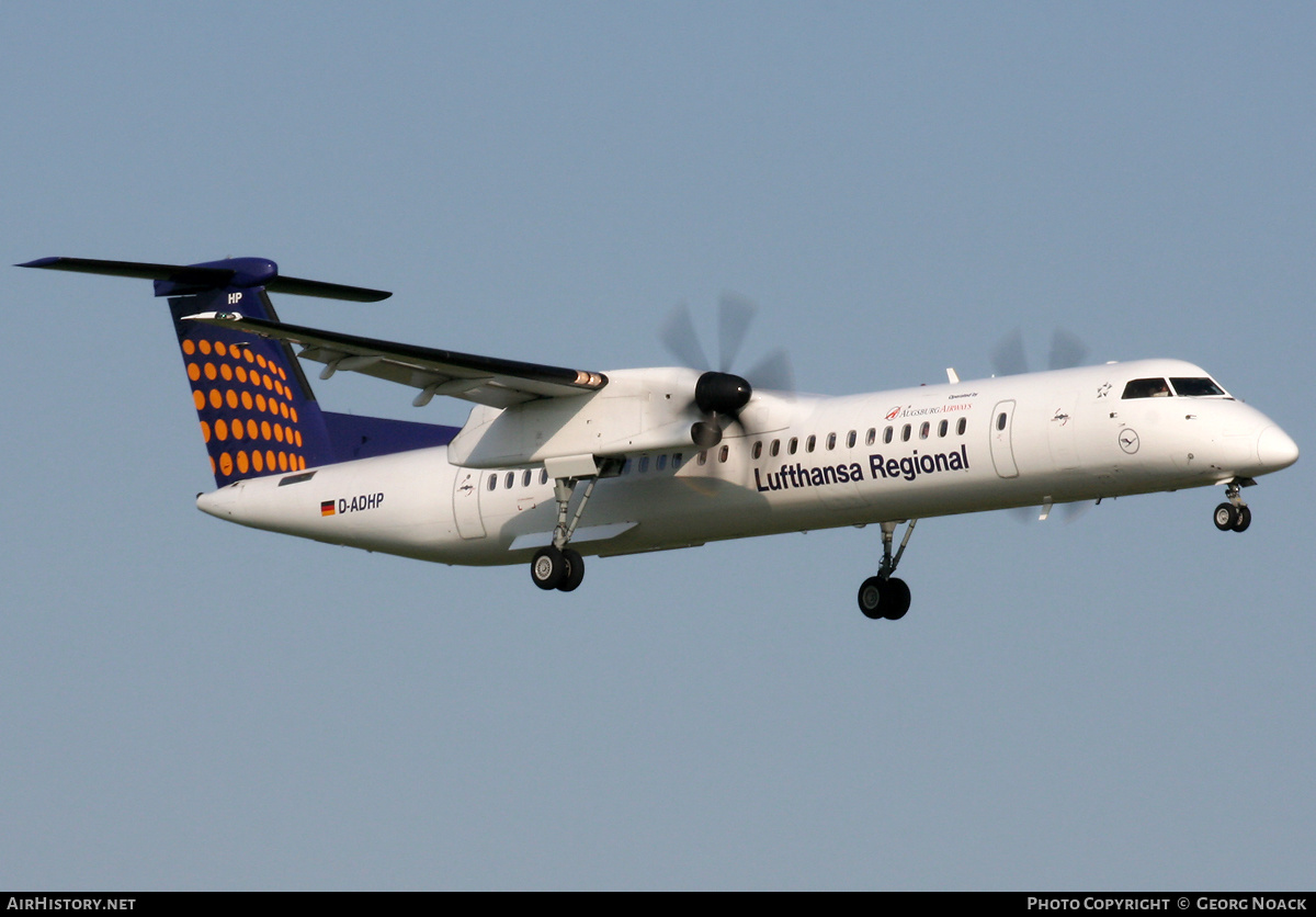 Aircraft Photo of D-ADHP | Bombardier DHC-8-402 Dash 8 | Lufthansa Regional | AirHistory.net #299402