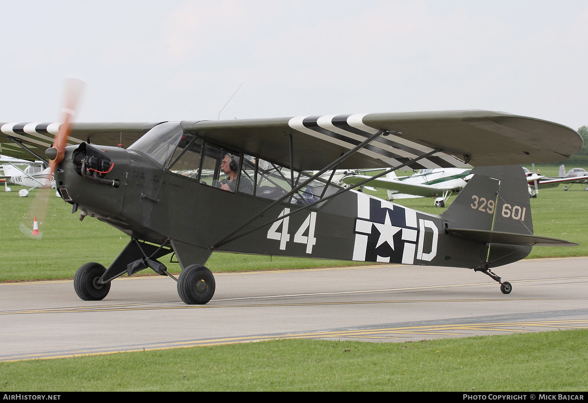 Aircraft Photo of G-AXHR / 329601 | Piper J-3C-65 Cub | USA - Air Force | AirHistory.net #299406