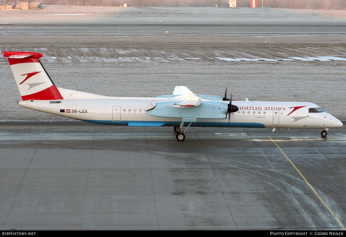 Aircraft Photo of OE-LGA | Bombardier DHC-8-402 Dash 8 | Austrian Arrows | AirHistory.net #299418