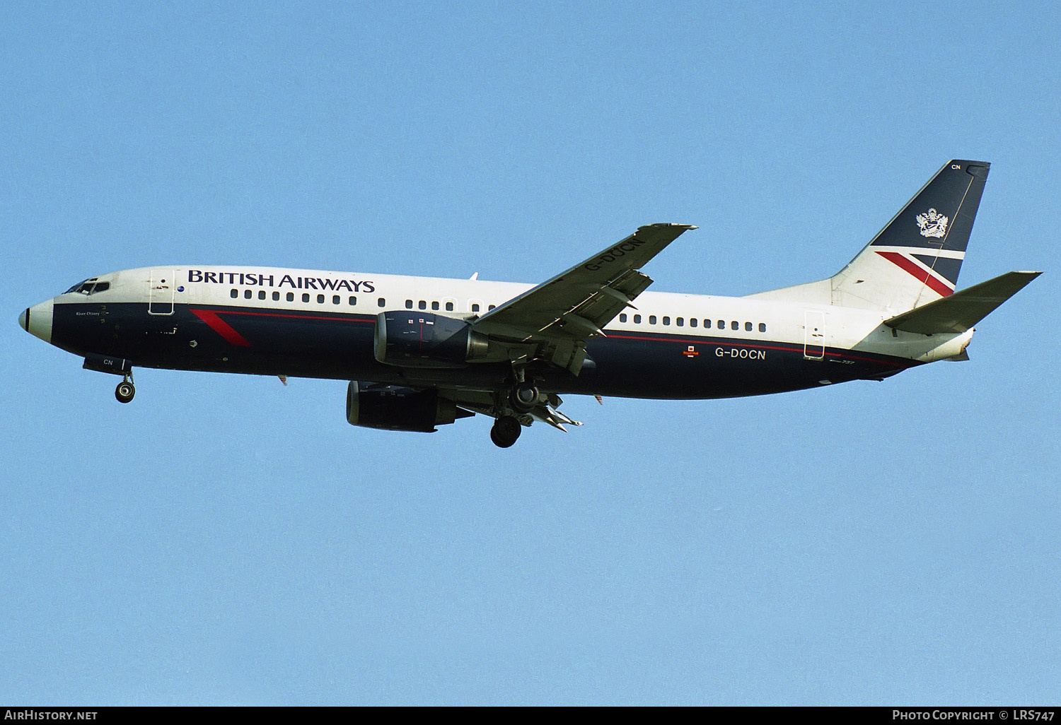 Aircraft Photo of G-DOCN | Boeing 737-436 | British Airways | AirHistory.net #299422