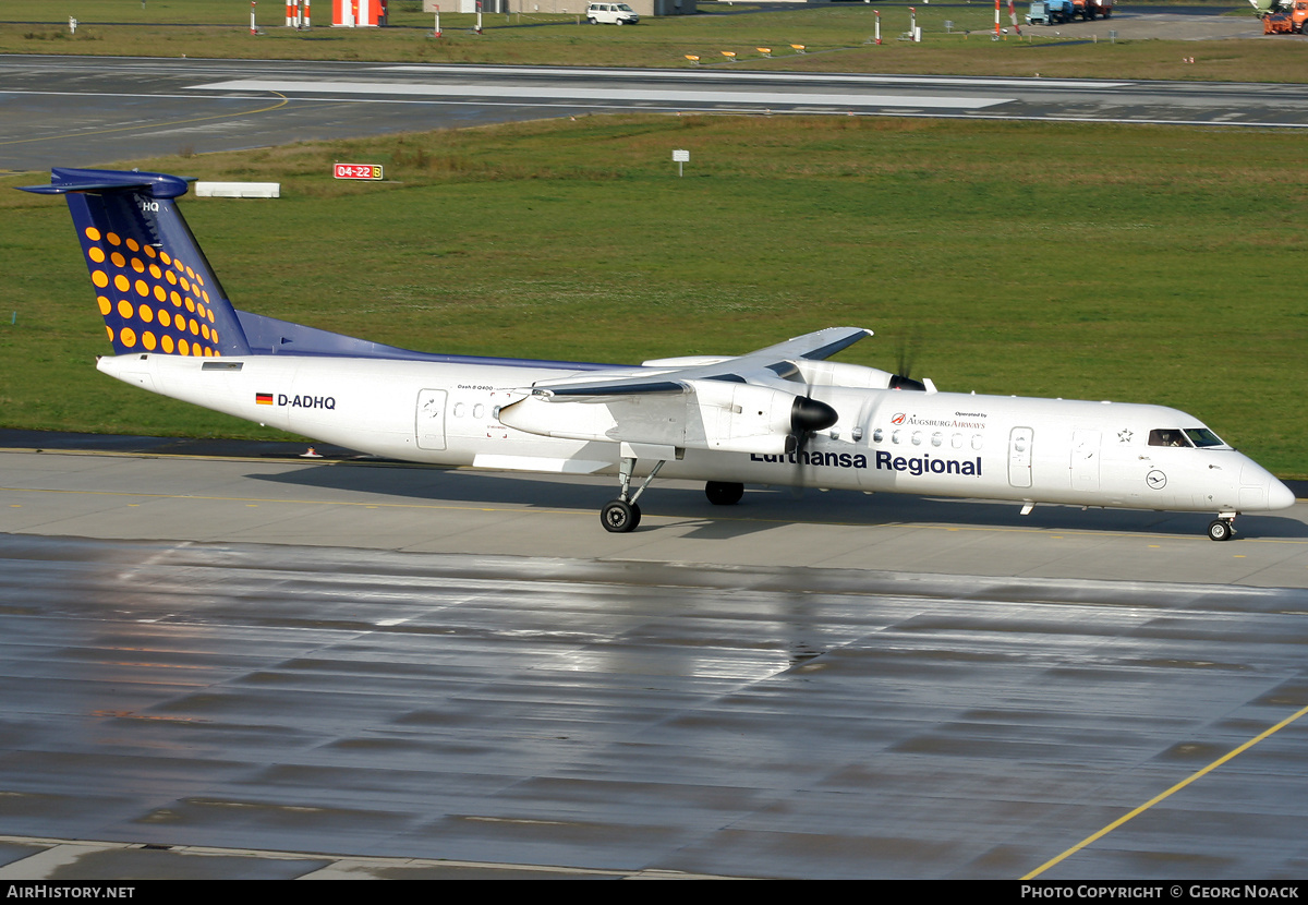 Aircraft Photo of D-ADHQ | Bombardier DHC-8-402 Dash 8 | Lufthansa Regional | AirHistory.net #299427