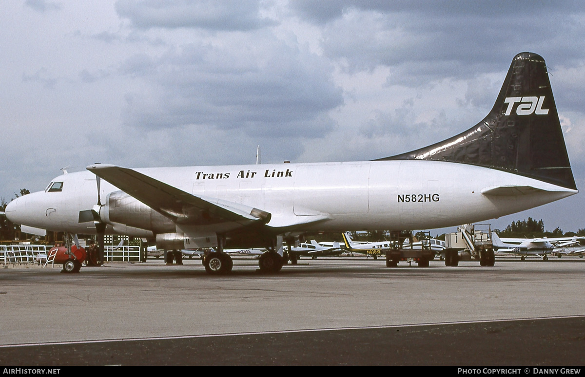 Aircraft Photo of N582HG | Convair 580 | Trans-Air-Link - TAL | AirHistory.net #299435