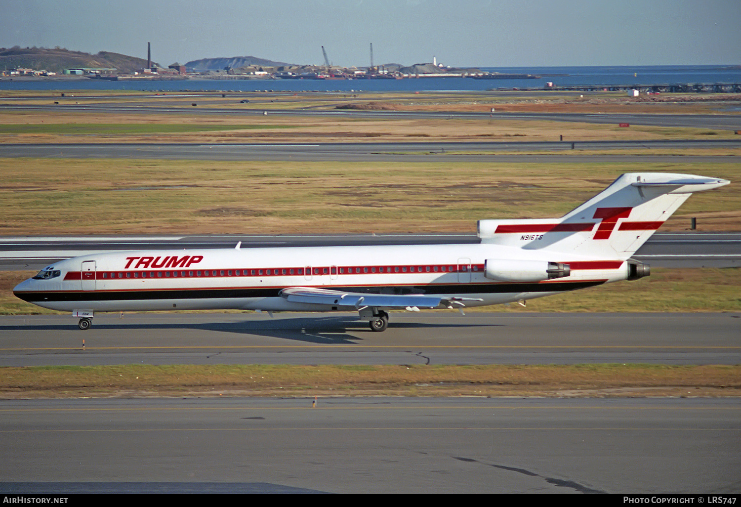 Aircraft Photo of N916TS | Boeing 727-254 | Trump Shuttle | AirHistory.net #299443