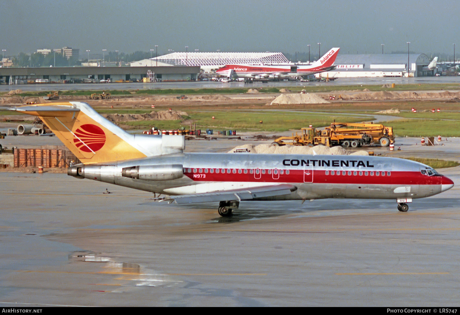 Aircraft Photo of N1973 | Boeing 727-23 | Continental Airlines | AirHistory.net #299444