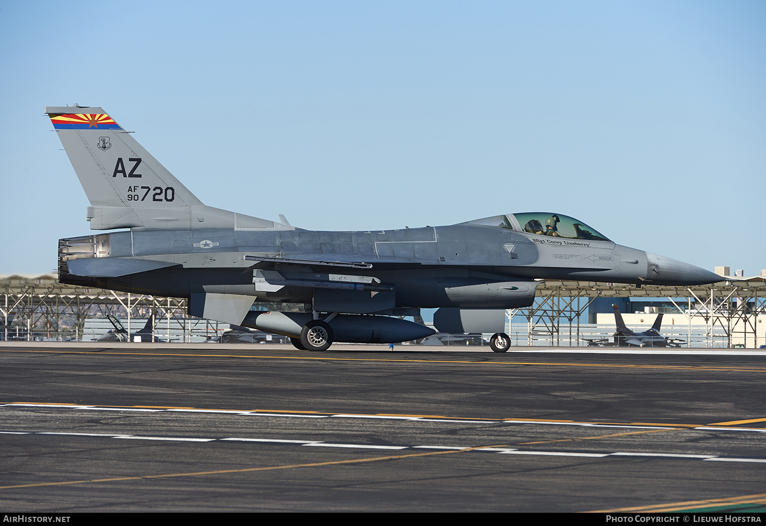 Aircraft Photo of 90-0720 / AF90-720 | General Dynamics F-16C Fighting Falcon | USA - Air Force | AirHistory.net #299453