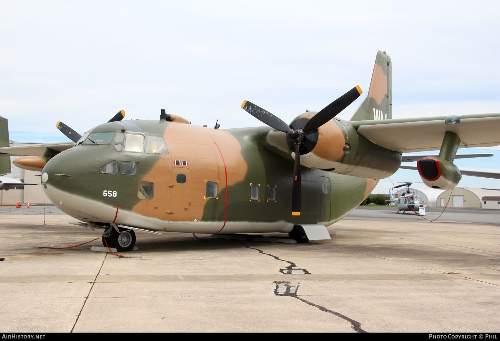 Aircraft Photo of 54-658 / AF40-658 | Fairchild UC-123K Provider | USA - Air Force | AirHistory.net #299454