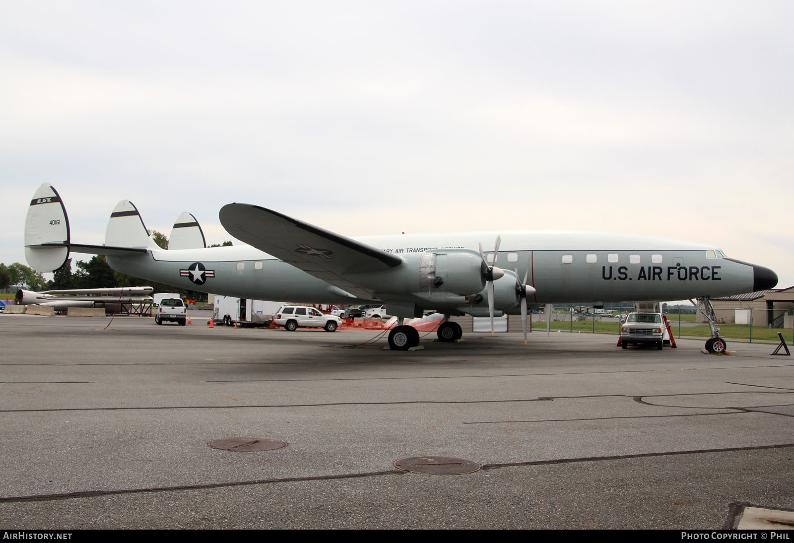 Aircraft Photo of N1005C / 40161 | Lockheed L-1049E/01 Super Constellation | USA - Air Force | AirHistory.net #299457