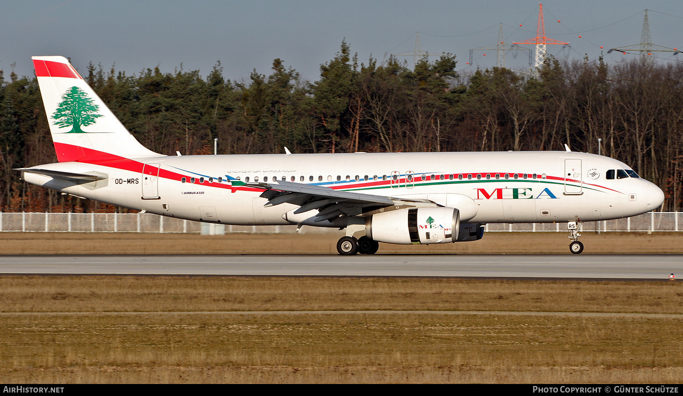 Aircraft Photo of OD-MRS | Airbus A320-232 | MEA - Middle East Airlines | AirHistory.net #299470