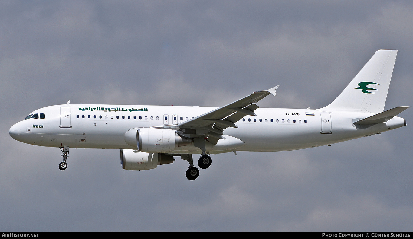 Aircraft Photo of YI-ARB | Airbus A320-214 | Iraqi Airways | AirHistory.net #299472