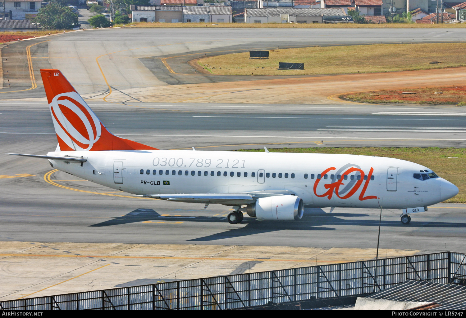 Aircraft Photo of PR-GLB | Boeing 737-322 | GOL Linhas Aéreas | AirHistory.net #299496