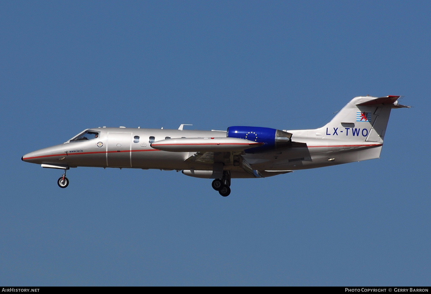 Aircraft Photo of LX-TWO | Gates Learjet 35A | LAR - Luxembourg Air Rescue | AirHistory.net #299497